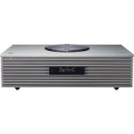 Technics SC-C65 multifunkčný systém prehrávania hudby (2cm výškové reproduktory, 8cm basový reproduktor, 12cm subwoofer, Space Tune), Silver