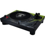 Technics SL-1200M7B limitovaná edícia gramofónu Automobili Lamborghini + vinylová doska (bezjadrový motor, vysoko citlivé rameno), zelený