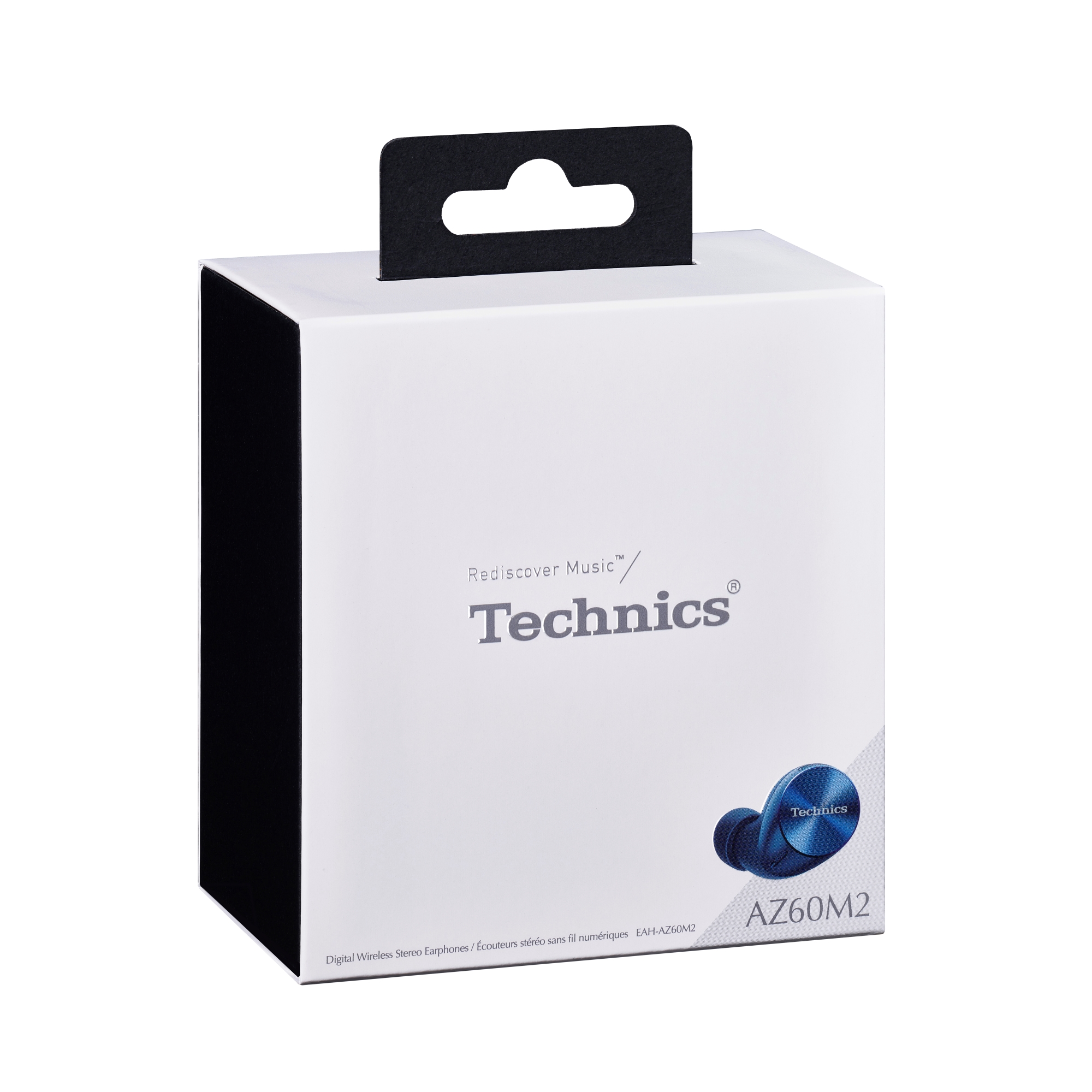 Technics EAH-AZ60M2EA Technics EAH-AZ60M2 bezdrôtové slúchadlá s potlačením šumu do uší (Multipoint Bluetooth, 8 mikrofónov MEMS, JustMyVoice, 8mm menič), polnočná modrá 15 Technics EAH-AZ60M2EA ast 1995719.jpg.pub