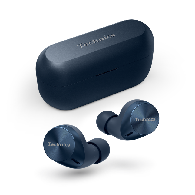Technics EAH-AZ60M2EA Technics EAH-AZ60M2 bezdrôtové slúchadlá s potlačením šumu do uší (Multipoint Bluetooth, 8 mikrofónov MEMS, JustMyVoice, 8mm menič), polnočná modrá 18 Technics EAH-AZ60M2EA ast 1995892.png.pub .thumb .644.644