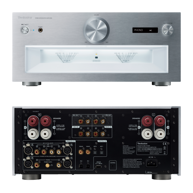 Technics SU-R1000E-S Technics SU-R1000 referenčná trieda - integrovaný stereofónny zosilňovač (JENO, ADCT, LAPC, Advanced Speed silent powersupply, 4 napájacie zdroje) 7 Technics SU-R1000E-S ast 1263320.png.pub .thumb .644.644